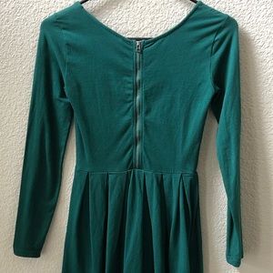 Aritzia Long Sleeve Dress with Detail Back Zipper